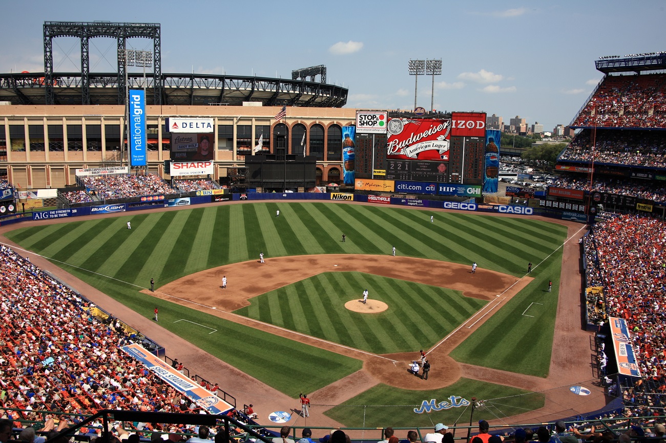 Old Mets Stadium with Citi Field in the Distance