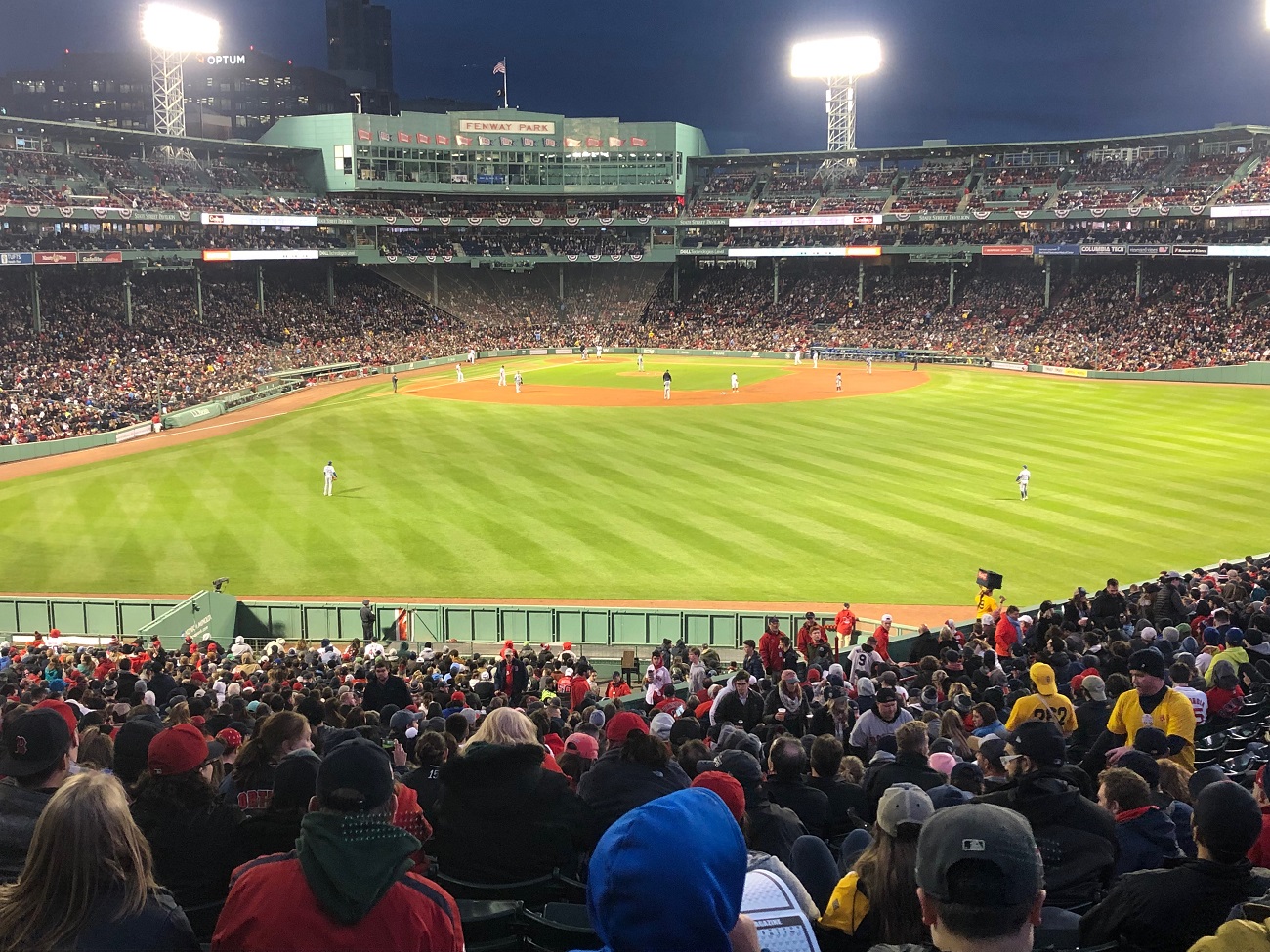 Night Game at Fenway Park