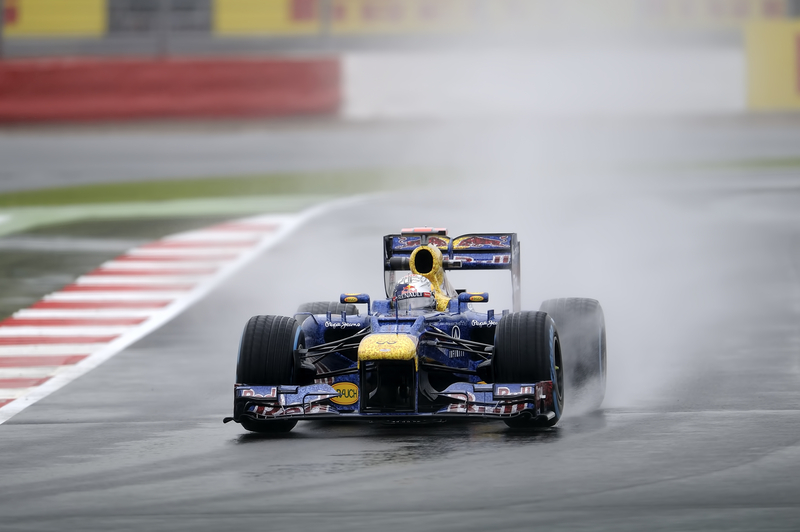 Any Problems Using Wet Tires in F1