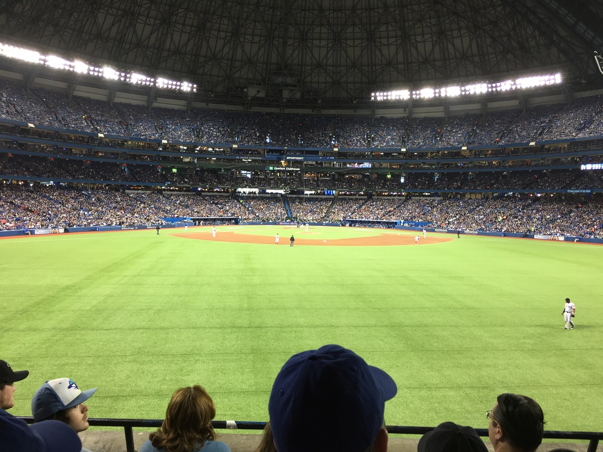 Blue Jay Stadium Looking out from the Outfield