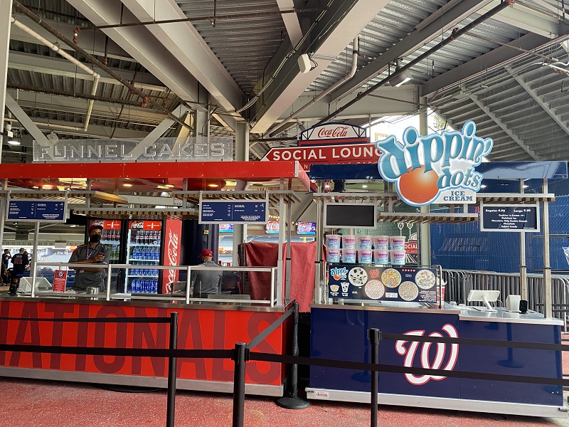 can you bring outside food into nationals park