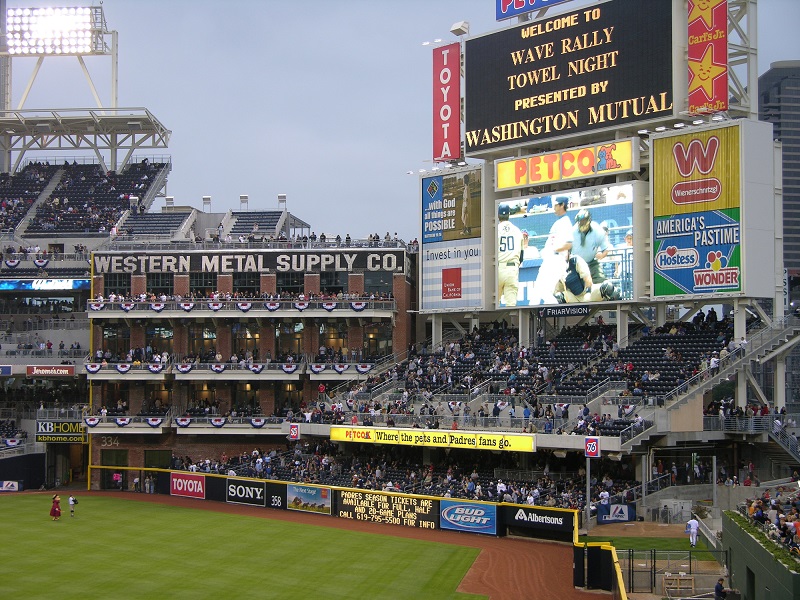 popular matches for the san diego padres