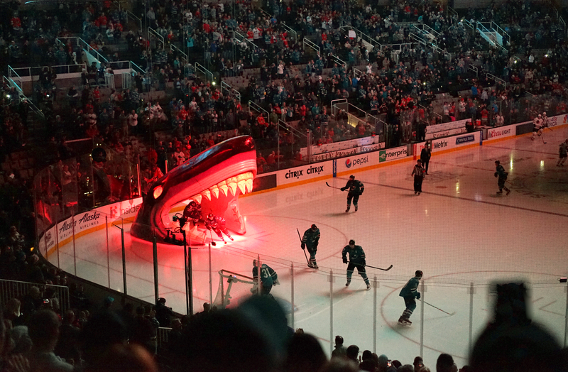 popular matches for the san jose sharks