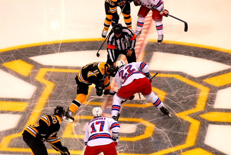 what is a face-off in hockey