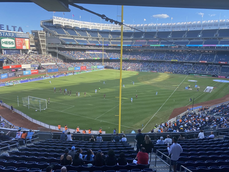 What is the Average Attendance for a NYC FC Soccer Match