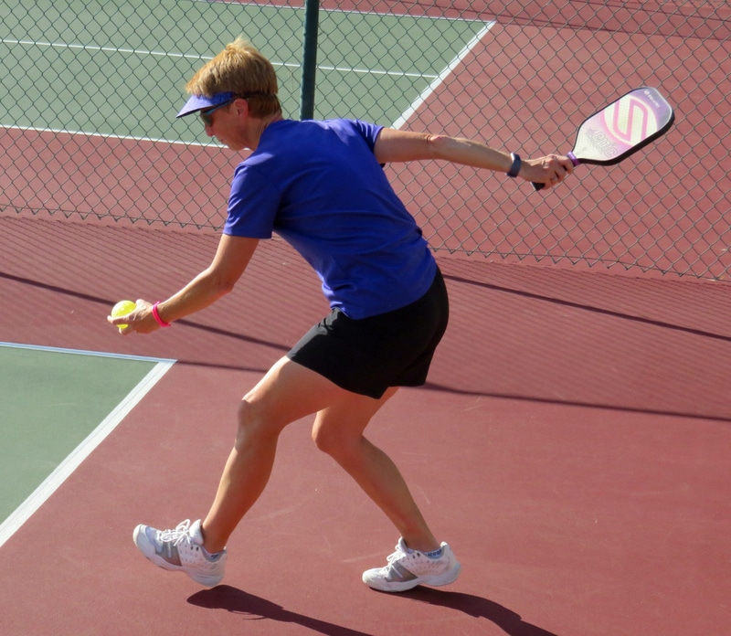 Can a Pickleball Serve Land in The Kitchen