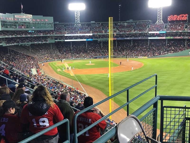 Where are the Obstructed Seats at Some Ballparks Typically