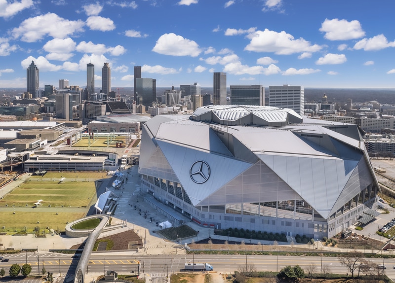 How Does Mercedes Benz Stadium Review Your Bag