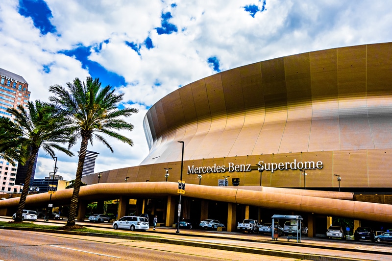 How Does the Caesars Superdome Security Staff Review Bags