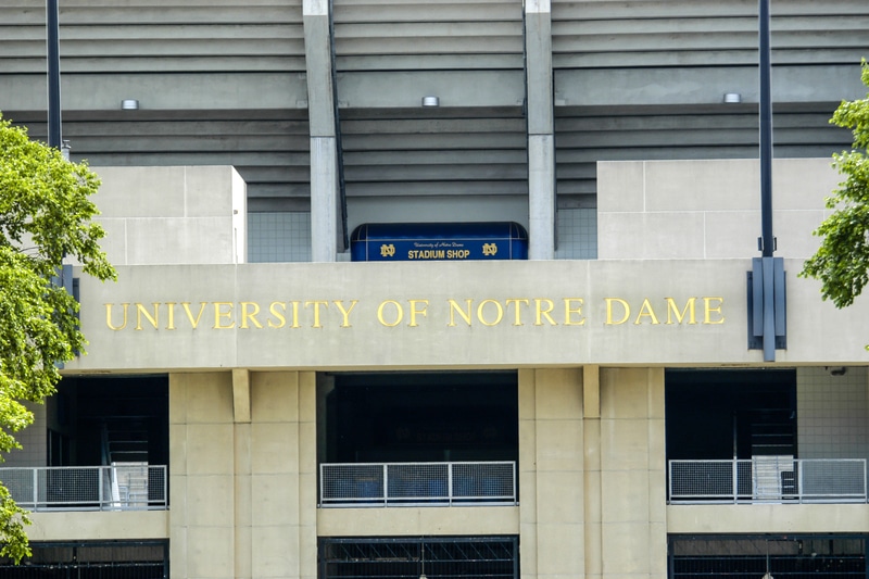 How Does the Notre Dame Stadium Security Team Review Bags