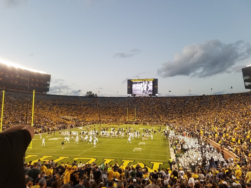 What are the Prohibited Items that Fans Can't Bring into Michigan Stadium