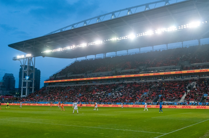 What is the Average Seating Capacity for a Toronto FC Match