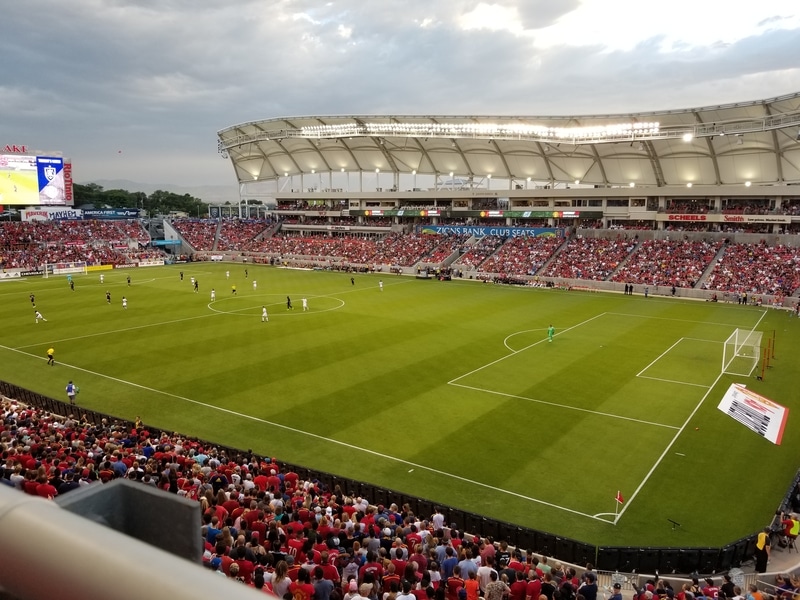 Where is the Supporters' Section at America First Field